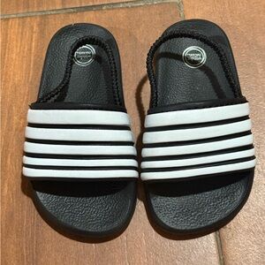Stylish Kids Black and White Sandals